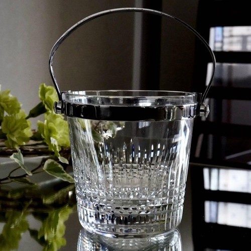 Baccarat old nancy ice bucket - baccarat,