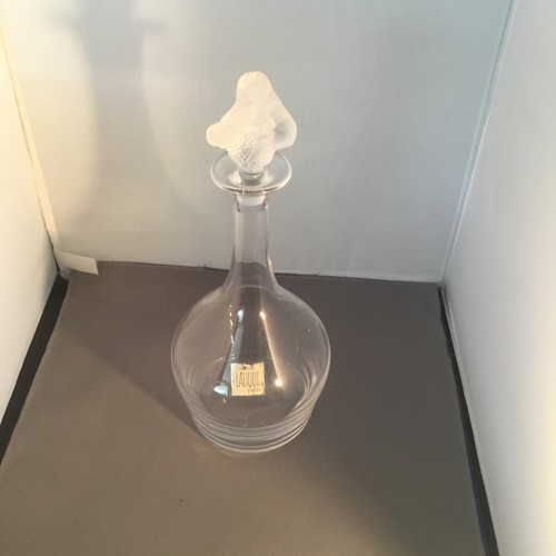 Lalique glass crystal wine - glass,